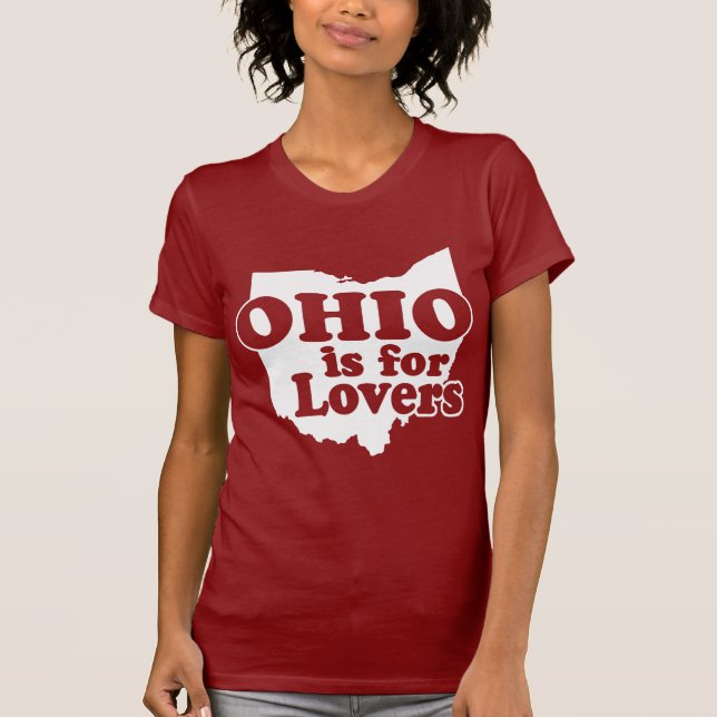 Ohio är till Älskare Tee Shirt (Framsida)