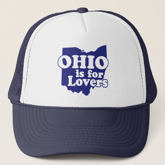 Ohio är till Älskare Truckerkeps (Framsida)