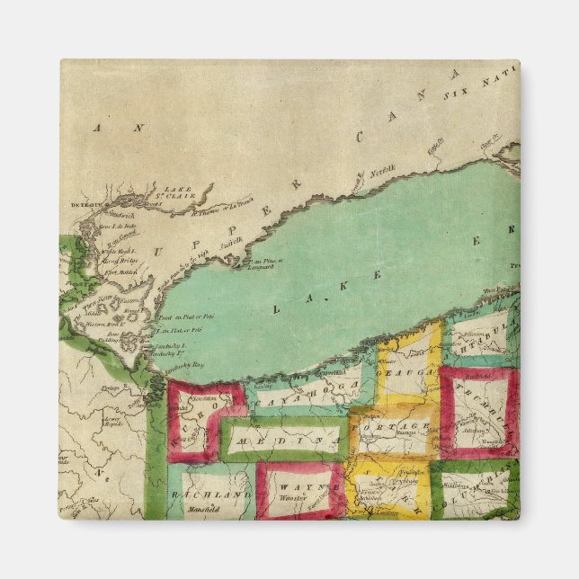 Ohio Atlas Magnet (Framsidan)