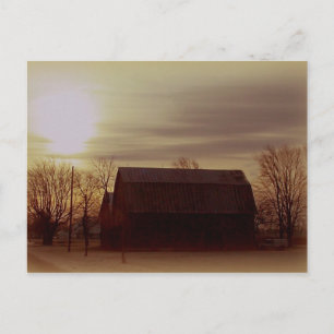 Ohio Barn Vykort