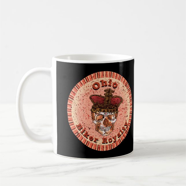 Ohio Biker Royalty Kaffemugg (Vänster)