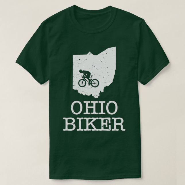 Ohio Biker  T Shirt (Design framsida)