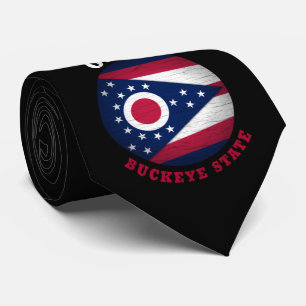 OHIO BUCKEYE STATLIG FLAGGA SLIPS