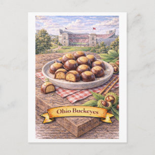 Ohio Buckeyes (Amerikansk matserie) Vykort