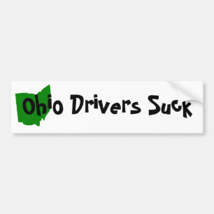 Ohio chaufförer suger bildekal
