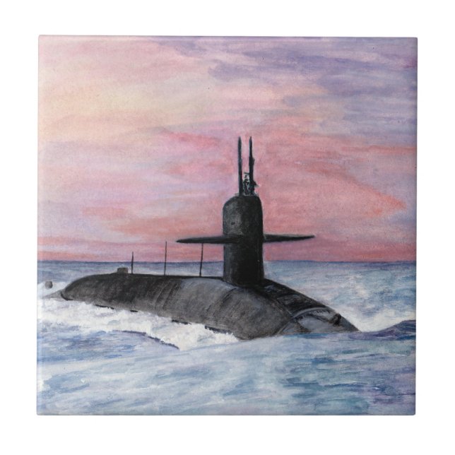 Ohio Class Warriors Kakelplatta (Framsidan)