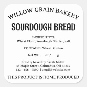 OHIO Cottage Law Mat Sourdough Bröd Etikett