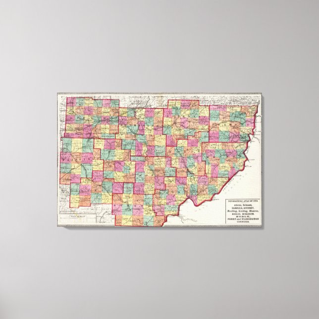 Ohio County Canvastryck (Framsida)