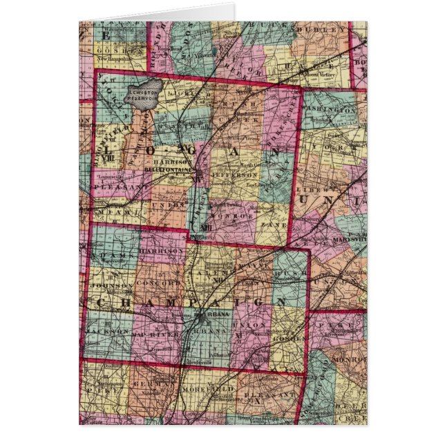 Ohio Countyn 2 Hälsningskort (Framsidan)