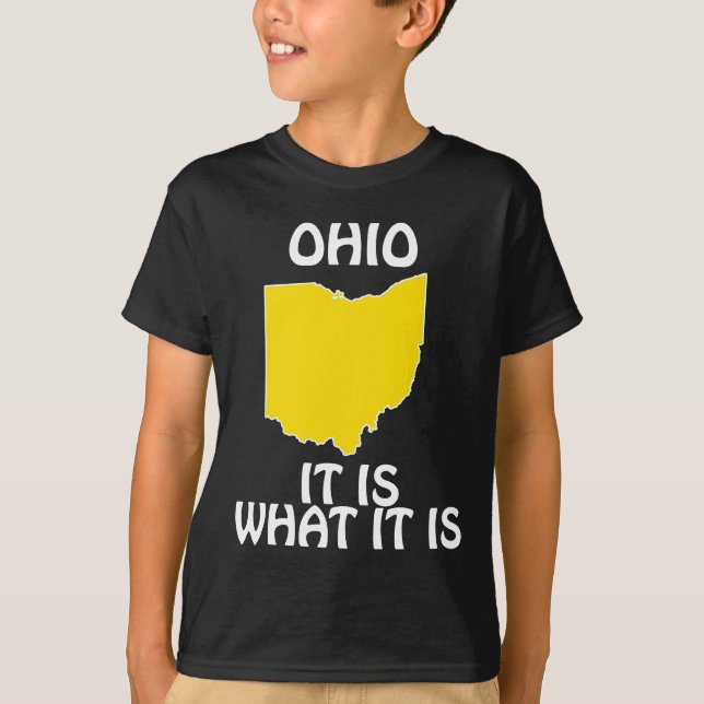 Ohio - Det är vad det är Tee (Framsida)