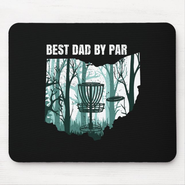 Ohio Disc Golf Pappa Cool Ohioan Disk Frisbees Gol Musmatta (Framsidan)