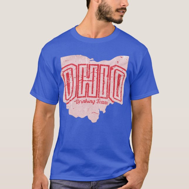 Ohio Drinking Team T Shirt (Framsida)