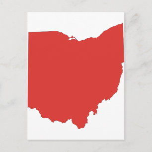 Ohio - en RED-stat Vykort