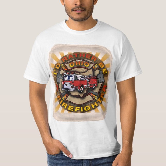 Ohio Fireman t-shirt (Framsida)