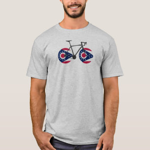 Ohio Flagga Cycling T Shirt