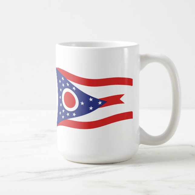 Ohio Flagga Mugg (Höger)