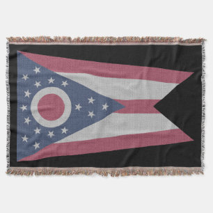 Ohio flagga mysfilt