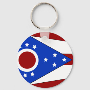 Ohio flagga nyckelring