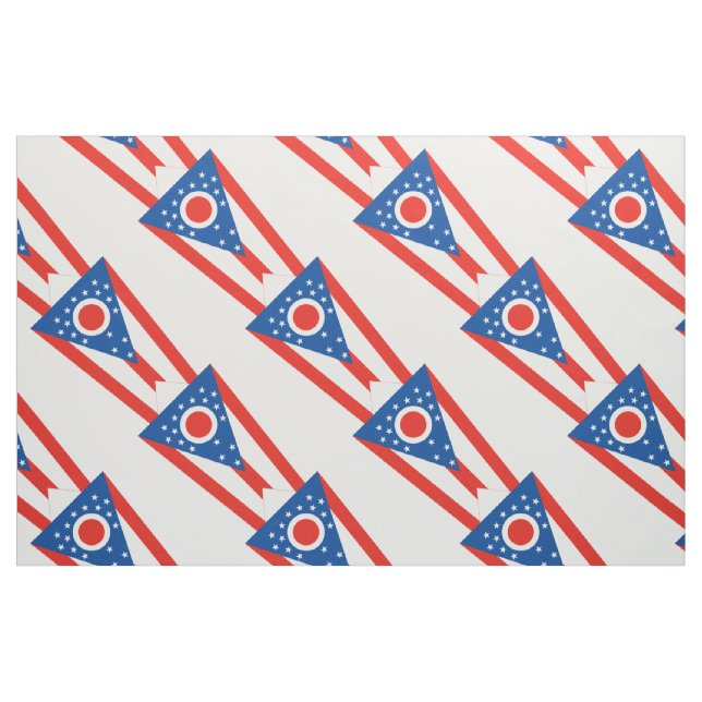 OHIO Flagga Tyg (Yard)
