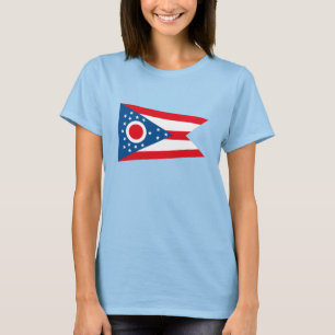 Ohio flaggaT-tröja T-shirt