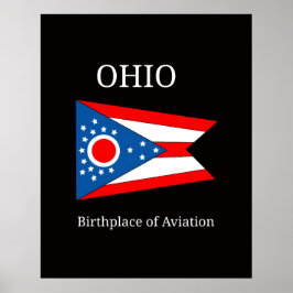 Ohio: Flygets födelseplats Poster