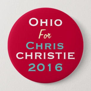 Ohio för Chris CHRISTIE Caampaign 2016 knäppas Knapp