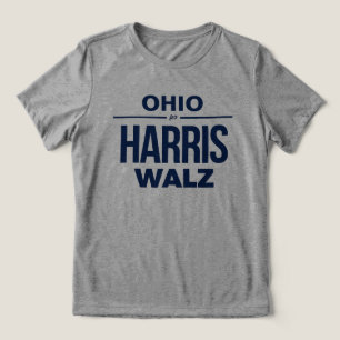 Ohio for Harris Walz T Shirt