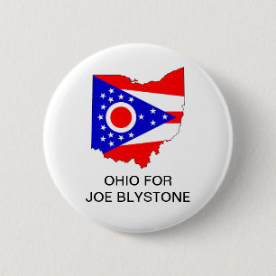 OHIO för Joe Blystone GOVERNOR Button Knapp