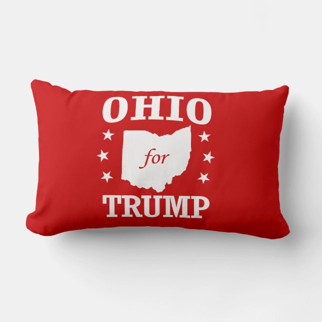 OHIO FÖR TRUMF LUMBARKUDDE (Framsida)