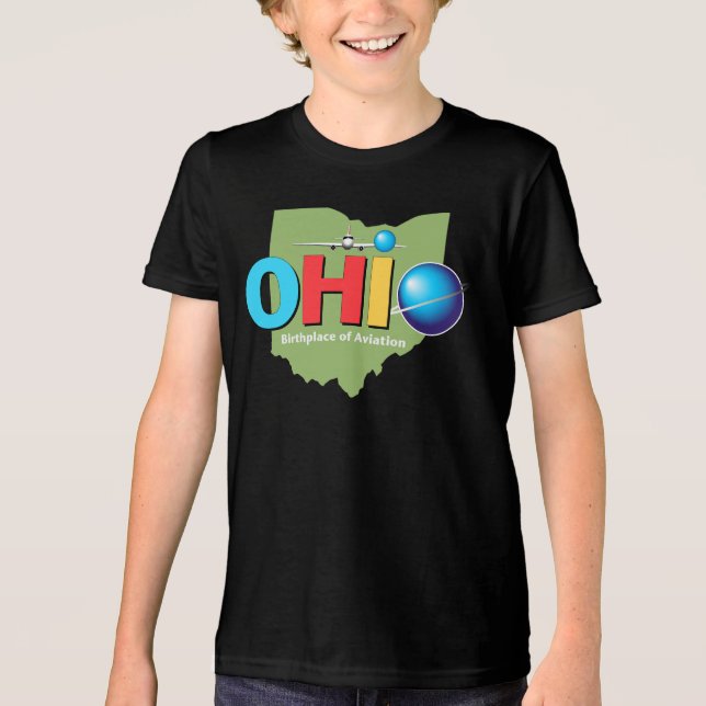 Ohio Förenta staterna T Shirt (Framsida)