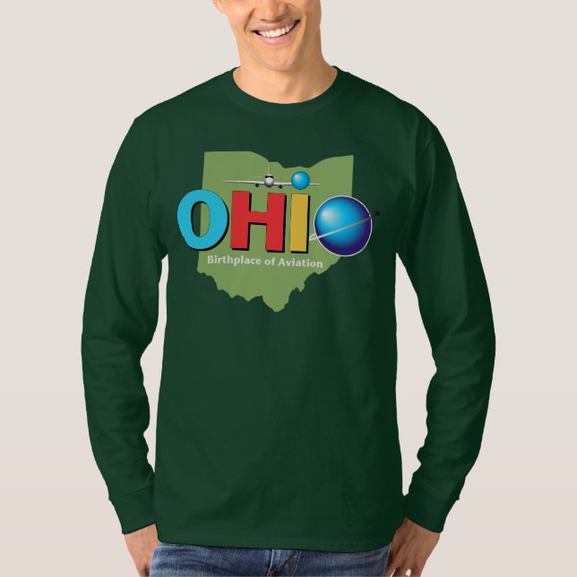Ohio Förenta staterna T Shirt (Framsida)