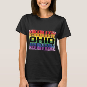 Ohio Gay pride Flagga T Shirt
