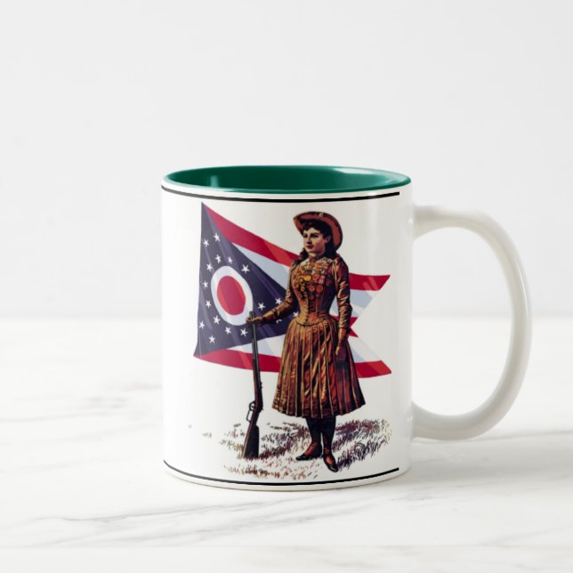 Ohio Girl, Annie Oakley Två-Tonad Mugg (Höger)