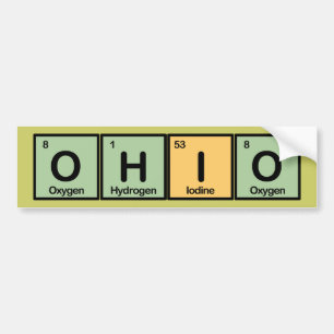 Ohio gjorde av inslag bildekal