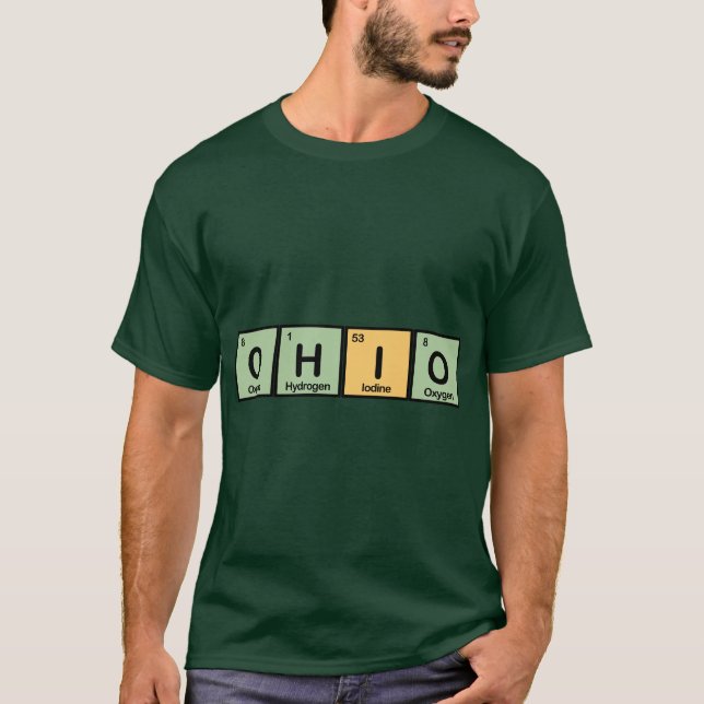 Ohio gjorde av inslag t-shirt (Framsida)
