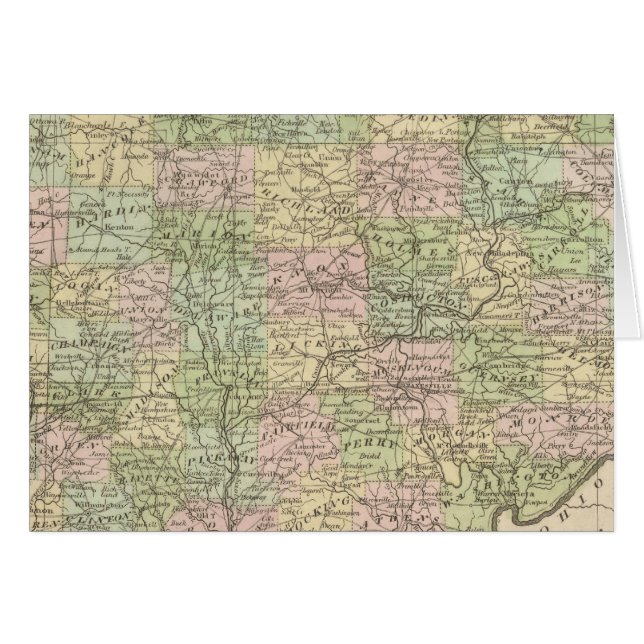 Ohio Hälsningskort (Framsidan Horizontal)