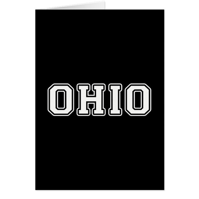 Ohio Hälsningskort (Framsidan)