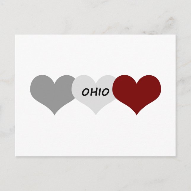Ohio Heart Vykort (Framsida)