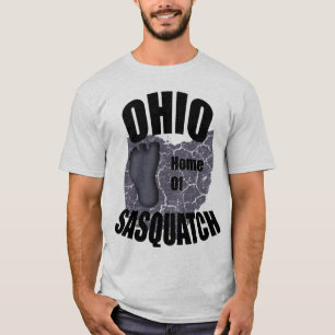 Ohio Home of SasquatchT-shirt T Shirt