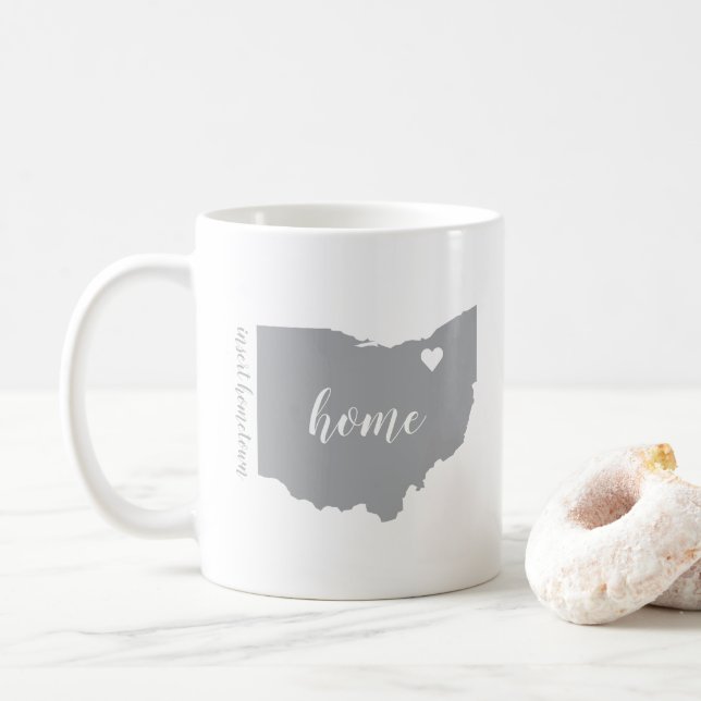 Ohio Hometown Mugg med anpassning (Med munk)
