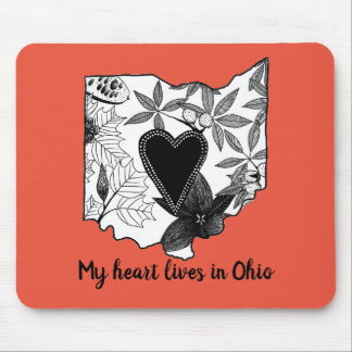Ohio Illustration Mousepad Musmatta