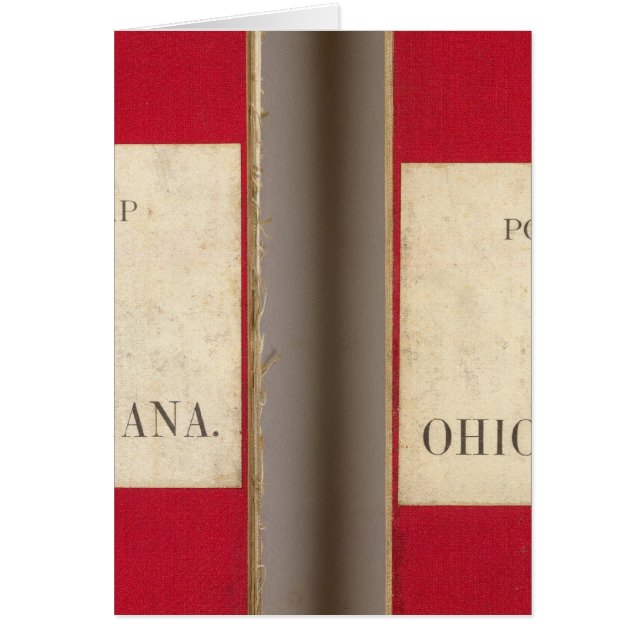 Ohio, Indiana, Cinncinnati Hälsningskort (Framsidan)