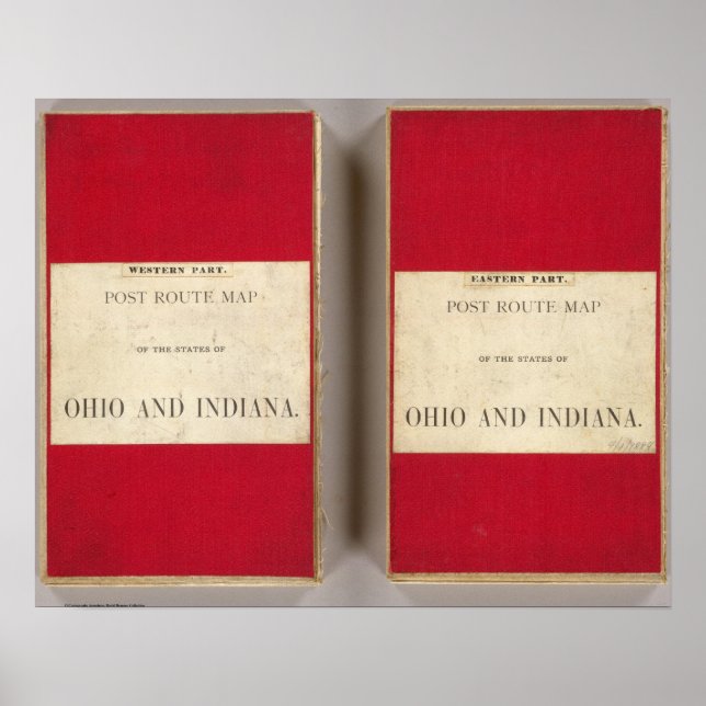 Ohio, Indiana, Cinncinnati Poster (Framsidan)