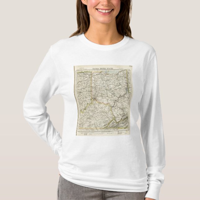Ohio Indiana, Kentucky, West Virginia Tee (Framsida)