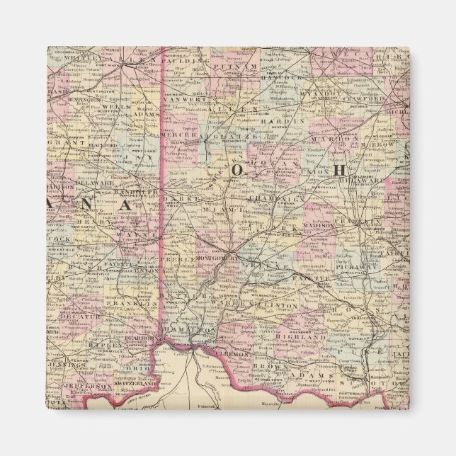 Ohio, Indiana Magnet (Framsidan)