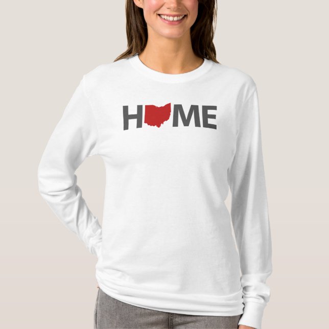 Ohio-invånare Hemtröja T Shirt (Framsida)