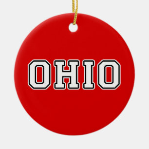 Ohio Julgransprydnad Keramik