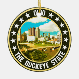 Ohio Julgransprydnad Keramik