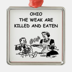 OHIO JULGRANSPRYDNAD METALL