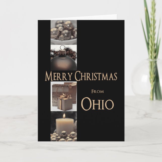 Ohio-julkort, ange specifika helgkort (Framsida)
